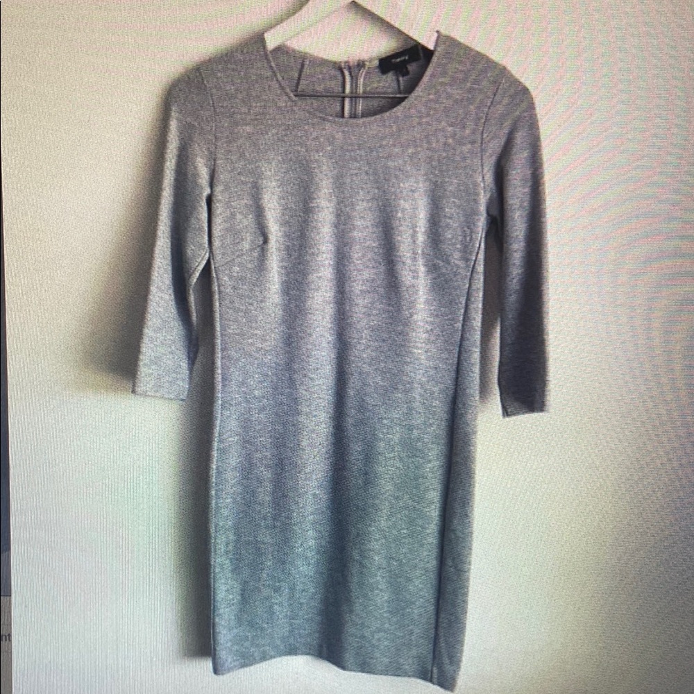 Elegant Gray Women's Dress